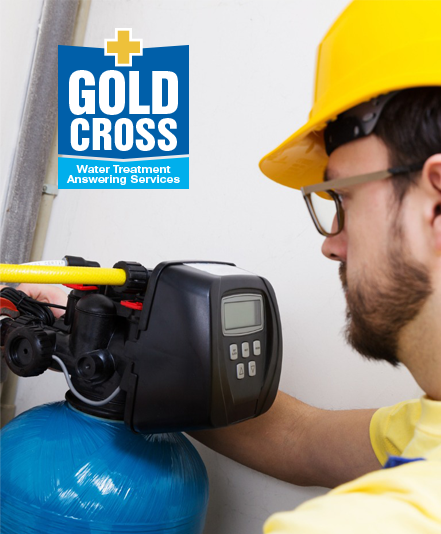 Gold Cross Answering Service for water treatment